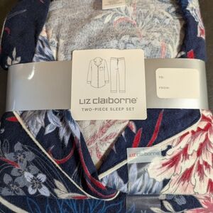 Liz Claiborne Floral Two-Piece Sleep Set